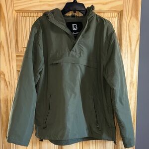 Men's Olive Windbreaker by